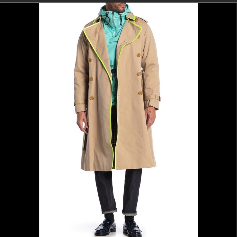 Burberry classic long trench coat, Kensington regular fit, Size US40EU50, Honey